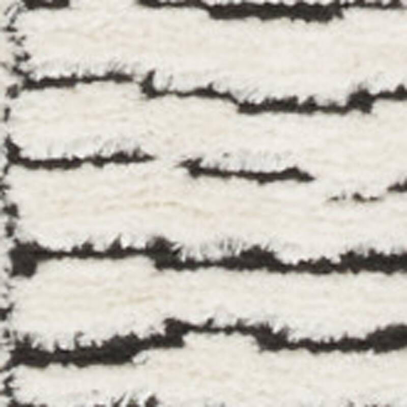 Power Loomed Geometric Modern Stain Resistant Area Rug - 118' X '94' X '0.63