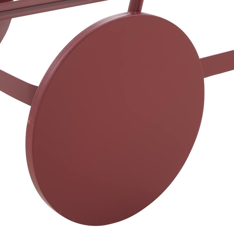 SAFAVIEH Home Zunia 2 Tier Bar Cart - 36"W x 19"D x 30"H