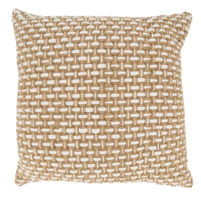 Jute Blend Al Fresco Throw Pillow