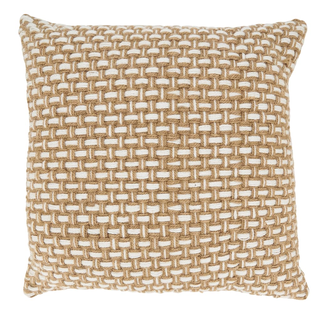 Jute Blend Al Fresco Throw Pillow