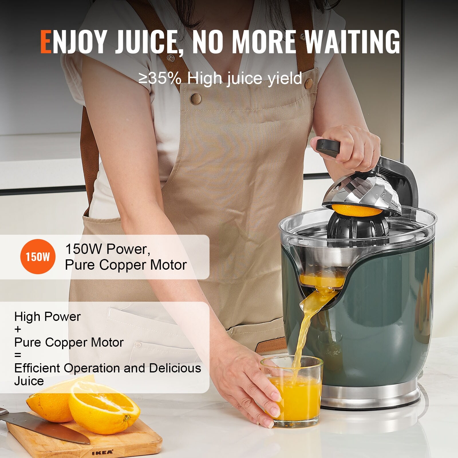 VEVOR Electric Citrus Juicer