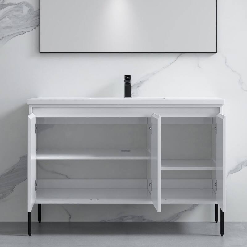 Ripple 48" Single Bathroom Vanity Set