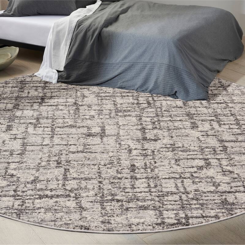 Calvin Klein Rush Glam Modern Abstract Geometric Area Rug