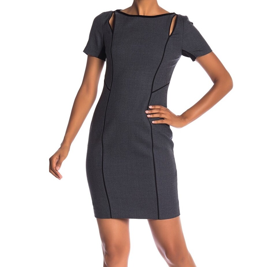 elie tahari plus size dresses