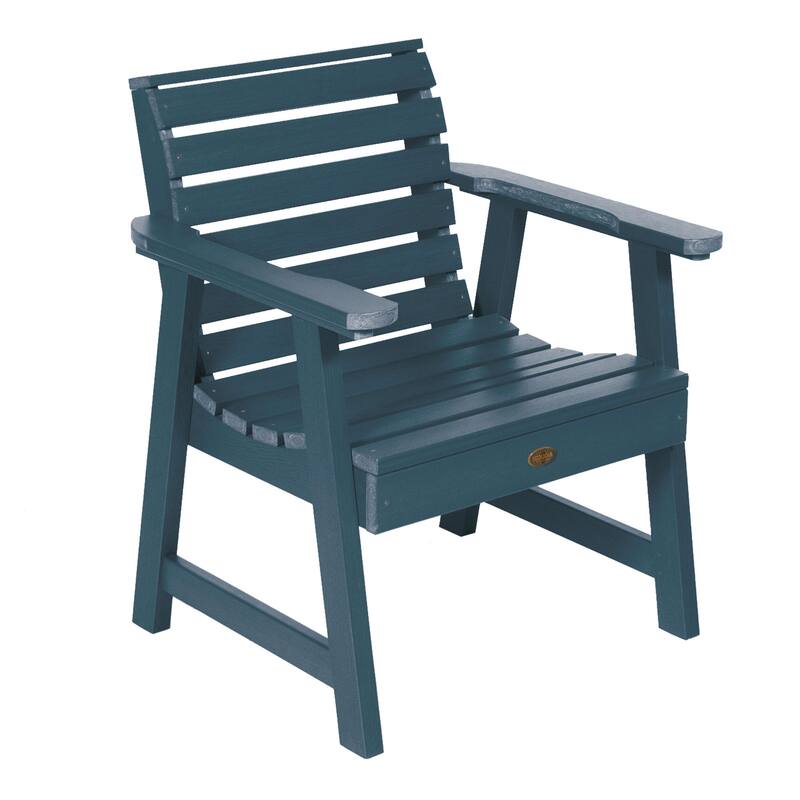 Highwood Commercial Grade Glennville Lounge Chair - Nantucket Blue