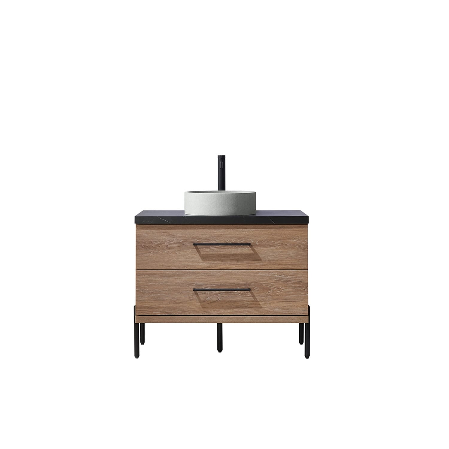 Miseno MV-NM-705136C Trento 36" Free Standing Single Basin Vanity Set