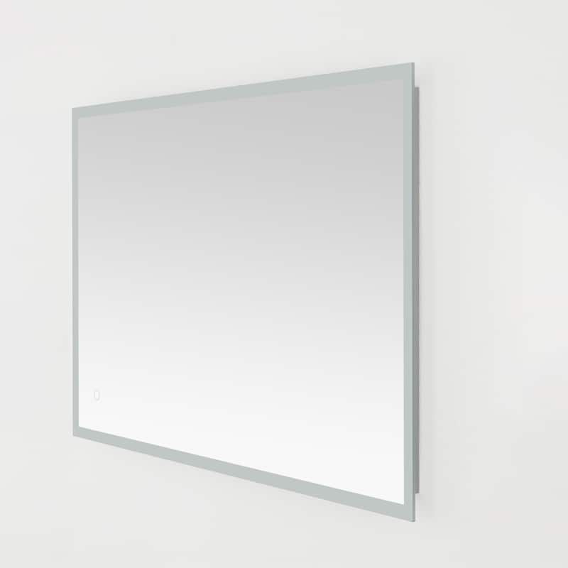 SAFAVIEH Home Houston 24" LED Vanity Mirror - Silver / White