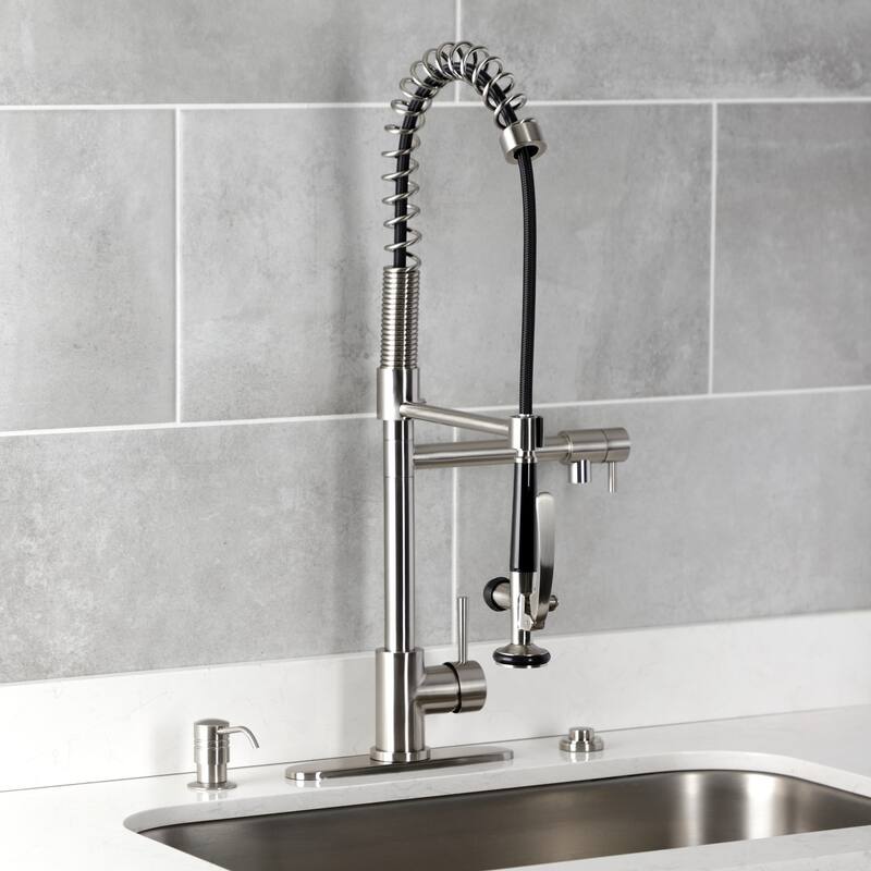 Milano Straight Nozzle Metal Soap Dispenser
