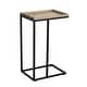 preview thumbnail 10 of 13, C Table Couch End Table - 15.5"D x 11.5"W x 25.25"H