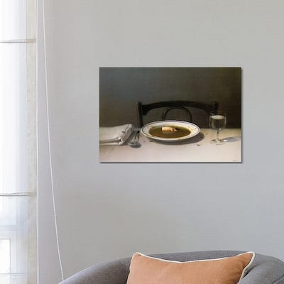 iCanvas "Soup Pig" by Michael Sowa Canvas Print