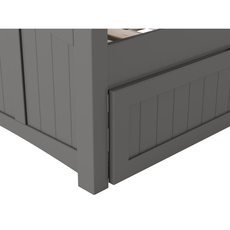 Cambridge Twin Wood Daybed with Twin Size Trundle
