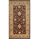 preview thumbnail 1 of 2, Momeni Heirlooms Chobi Hand Knotted Wool Brown Area Rug - 2'11" X 5'7"
