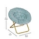 preview thumbnail 69 of 83, Folding XL Saucer Chair for Dorm or Bedroom
