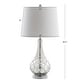 preview thumbnail 10 of 11, Jane 25.5" Glass LED Table Lamp, Mercury Silver (Set of 2) by JONATHAN Y