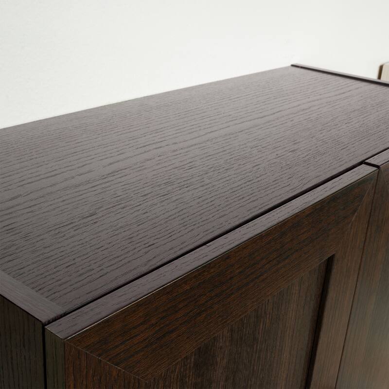 Wall Cabinet,File Cabinet , Office Storage Cabinet Brown finish