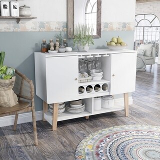 Carson Carrington Ingrirud Modern 4-bottle Buffet Server