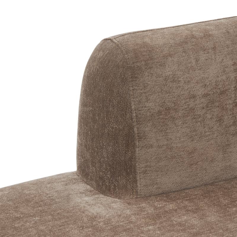 Christopher Knight Home - Modern L-Shaped Sectional Sofa Set & Chaise Lounge, High-Density Compressed Sponge, Fully Assembled