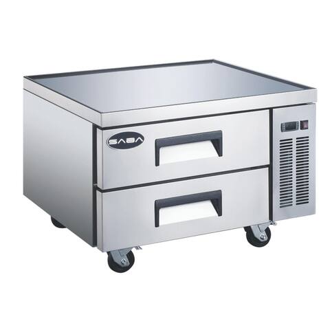 SABA - 36" Two Drawer Commercial Chef Base Cooler