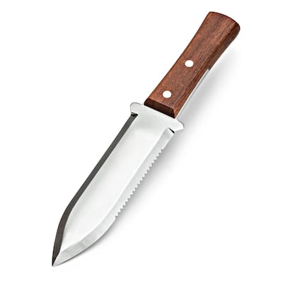 Kings County Tools Hori Hori Garden Knife with 7.4” Stainless-Steel Blade