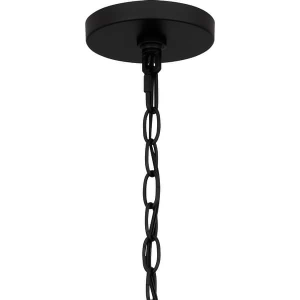 slide 2 of 10, Teton 5-Light Matte Black Pendant