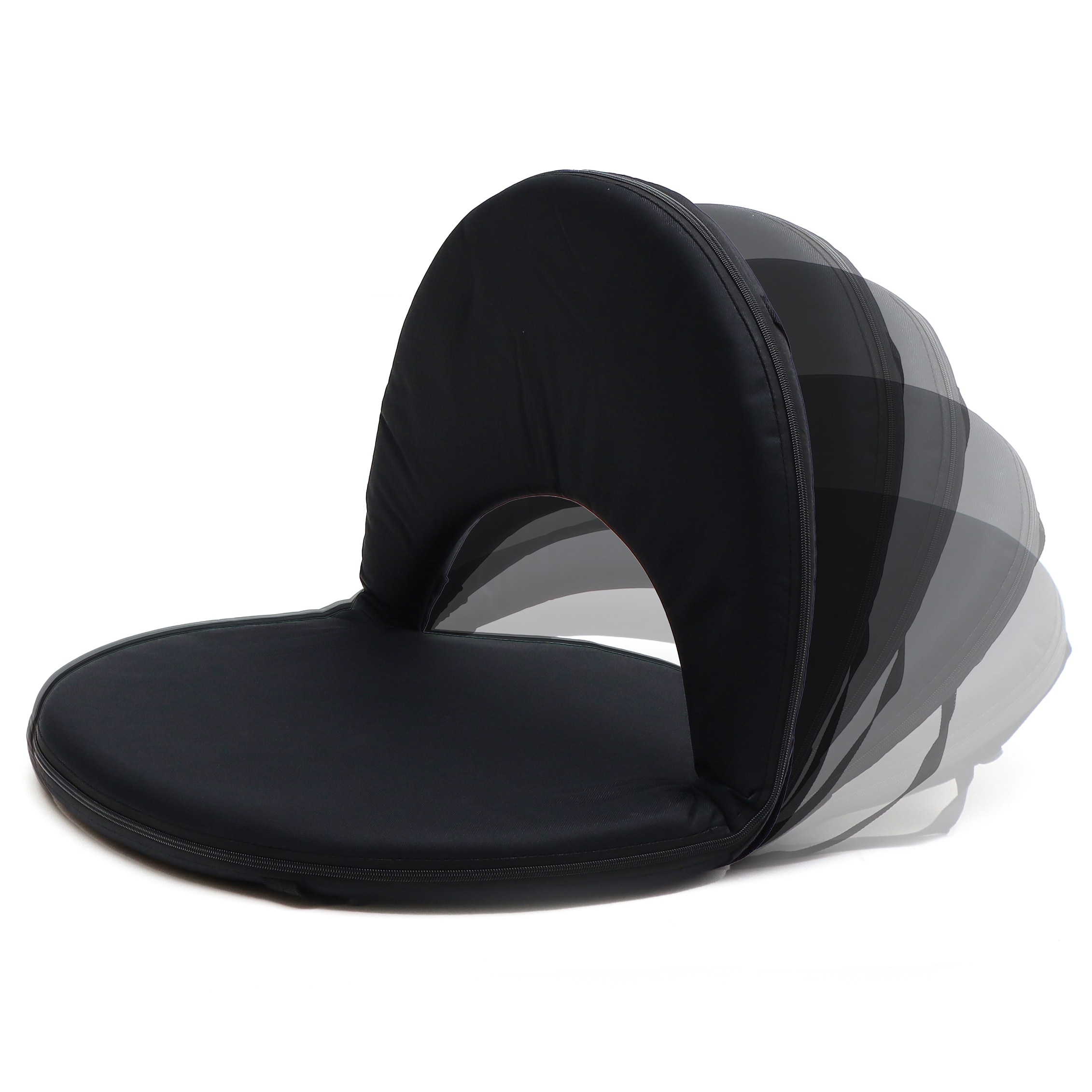 Trademark Innovations Portable Multiuse Adjustable Recliner Stadium Seat Cushion Bed Bath Beyond 41479076