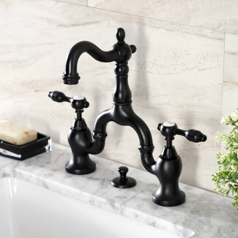 Kingston Brass Tudor Bridge Bathroom Faucet