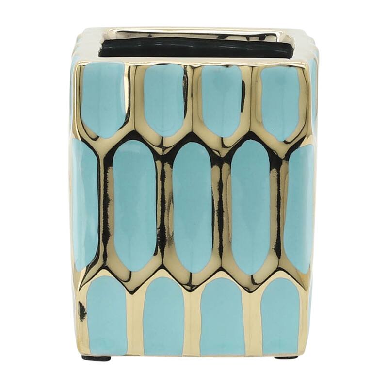 Sagebrook Home Ceramic Pen Holder