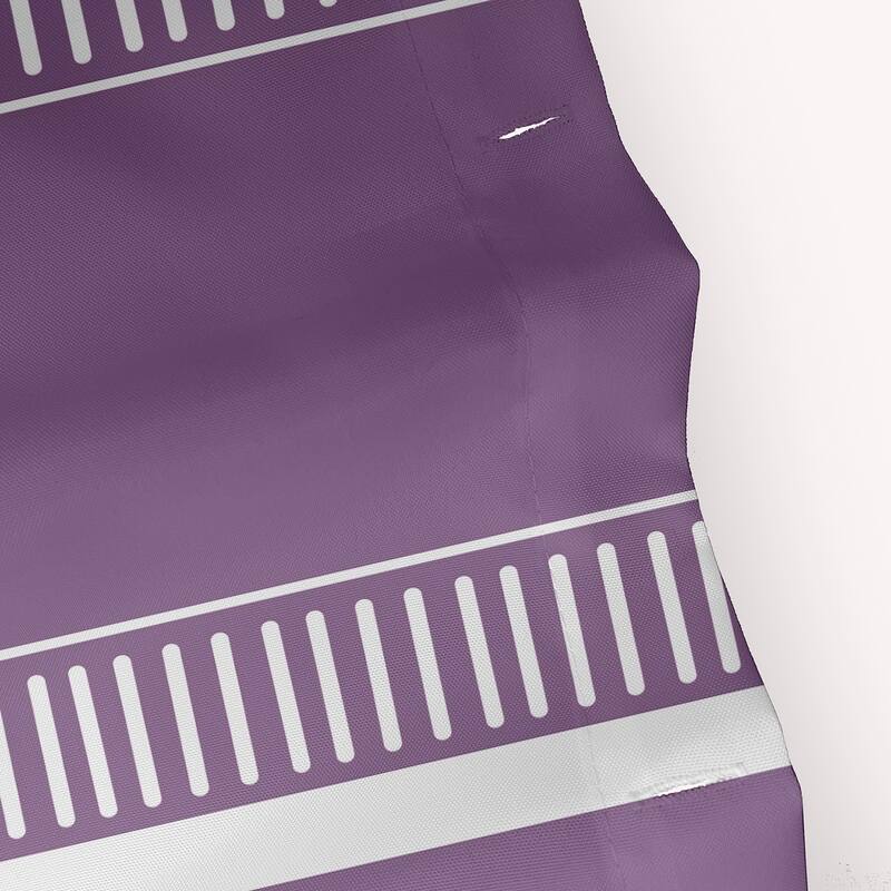 Dashing Stripedd, Stripedd Print Shower Curtain