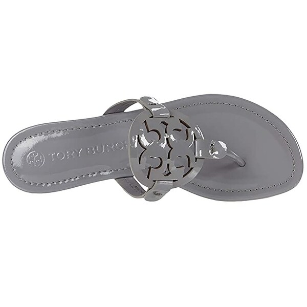 tory burch gray miller sandals