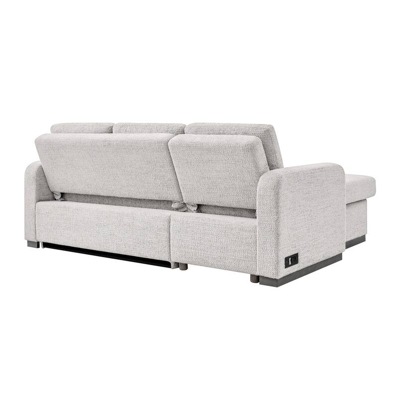 Serta Hayden Convertible Sectional Sofa with Storage