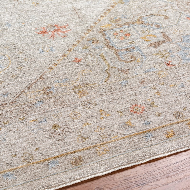 Livabliss Traditional Avant Garde Medallion Area Rug