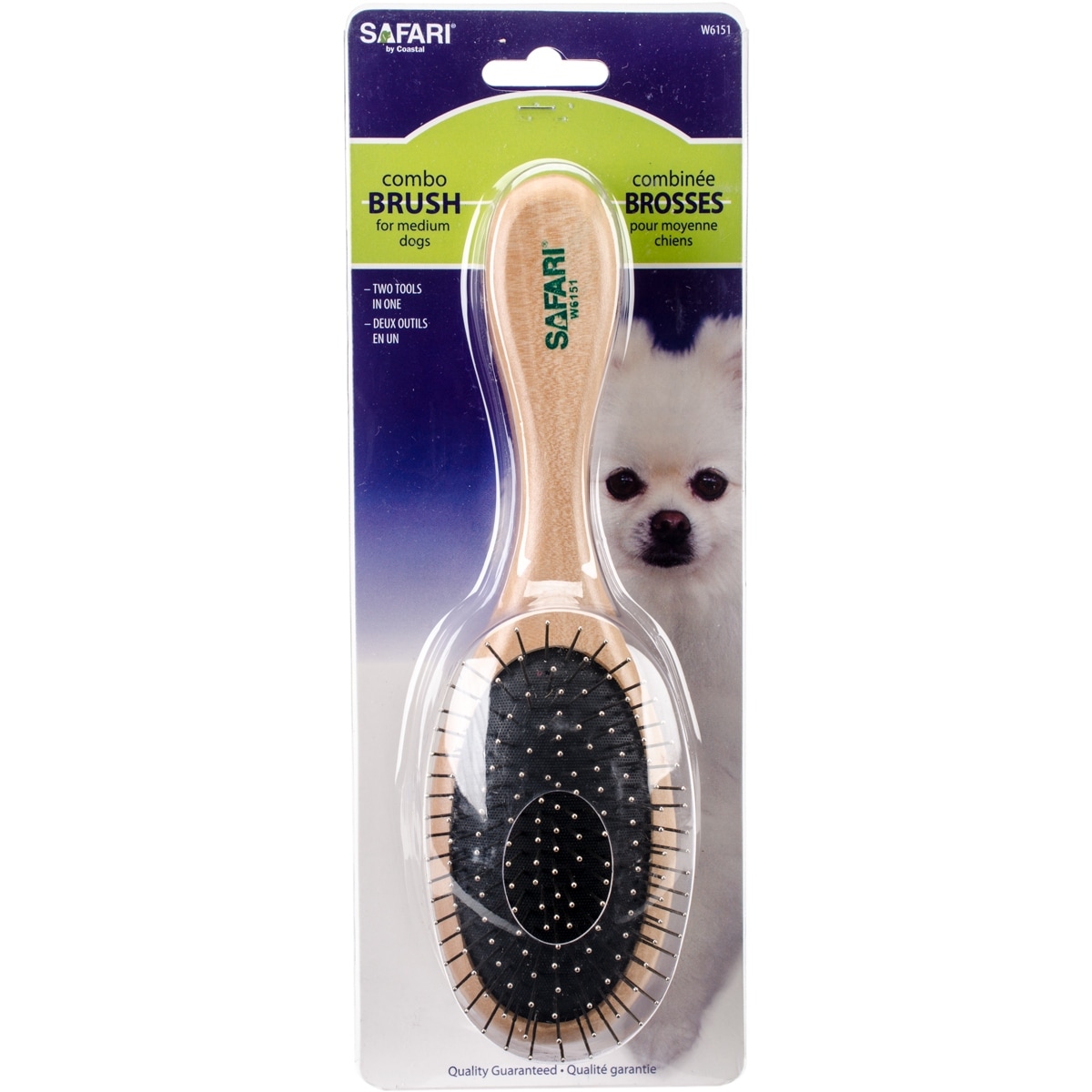 medium bristle dog brush