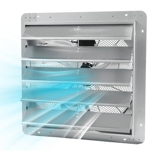 Wall Mounted Automatic Aluminum Shutter Exhaust Fan, High Speed Low ...
