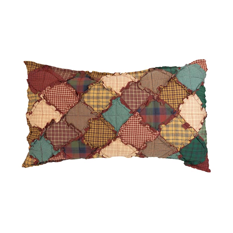 Donna Sharp Campfire Cotton Quilt Collection - Brown - Queen Size Sham