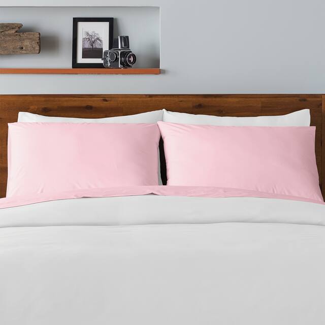 Ella Jayne Home Luxe Cotton Percale Crisp Cool 4-piece Bed Sheet Set