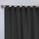 preview thumbnail 28 of 198, Superior Solid Machine Washable Room Darkening Curtains with Back Tabs, Set of 2