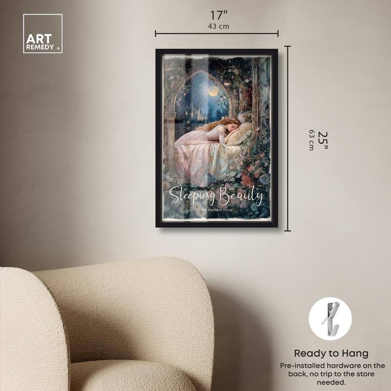 Classic Sleeping Beauty Shadowbox by Art Remedy
