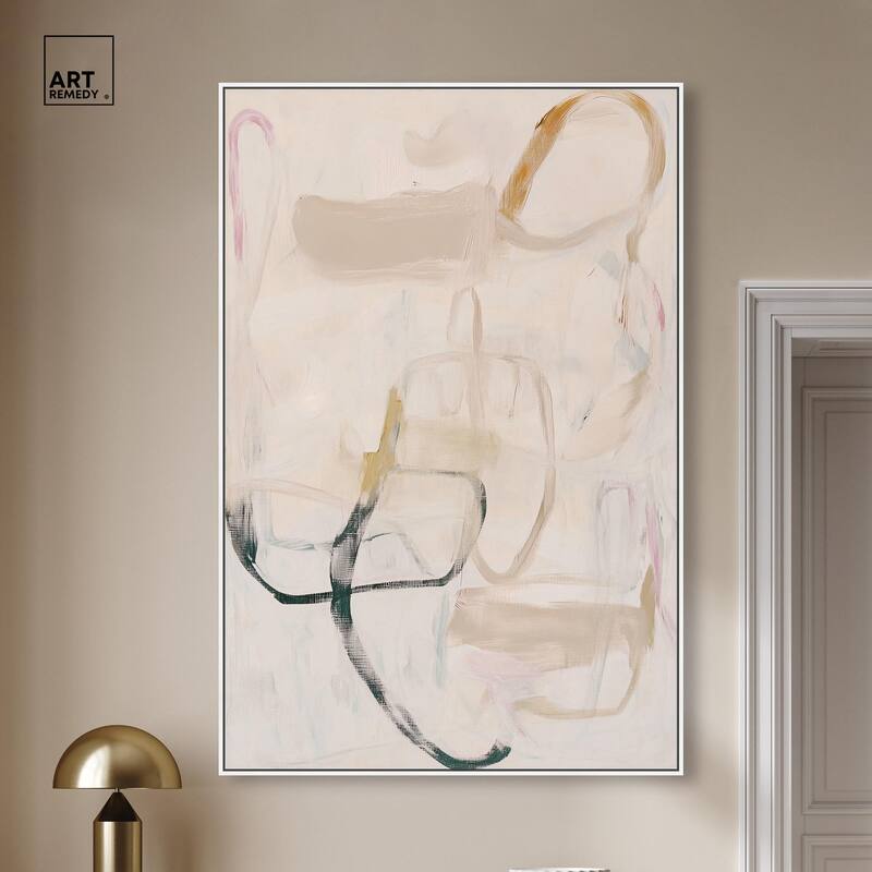Faded Outlines I Canvas by Art Remedy