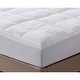 preview thumbnail 2 of 1, Triple Chamber Down and Feather Mattress Topper - White
