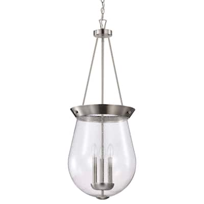 Nuvo Lighting 60/7805 Boliver 3 Light 15" Wide Pendant