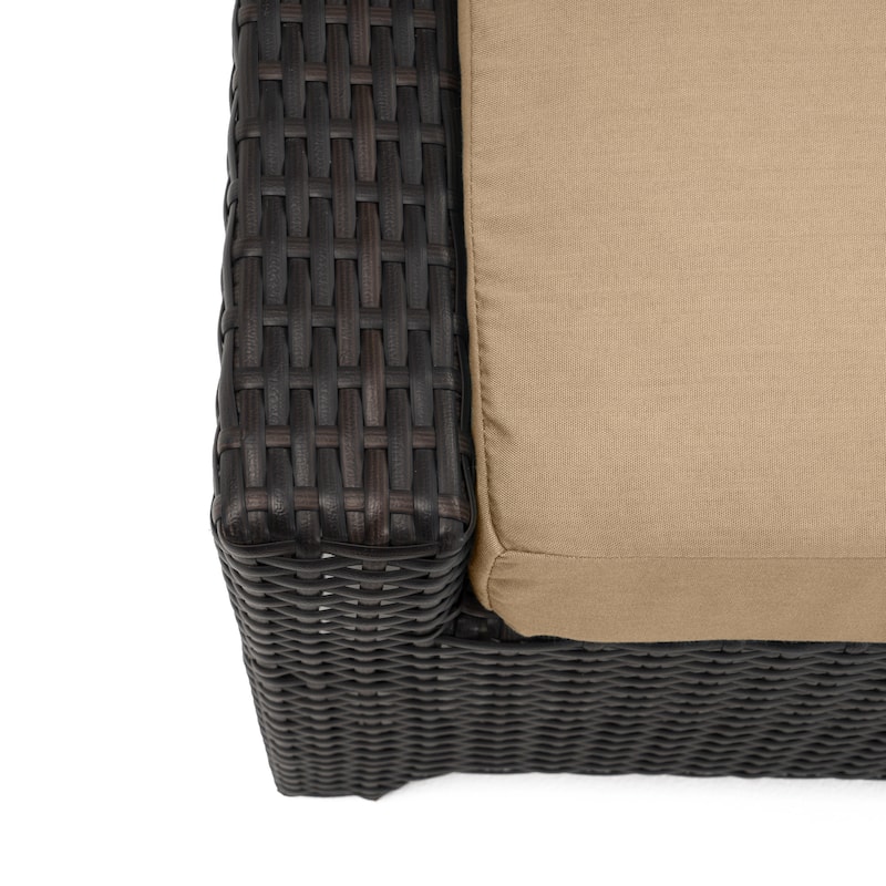 Deco 5 Piece Sunbrella Outdoor Patio Love & Club Seating Set