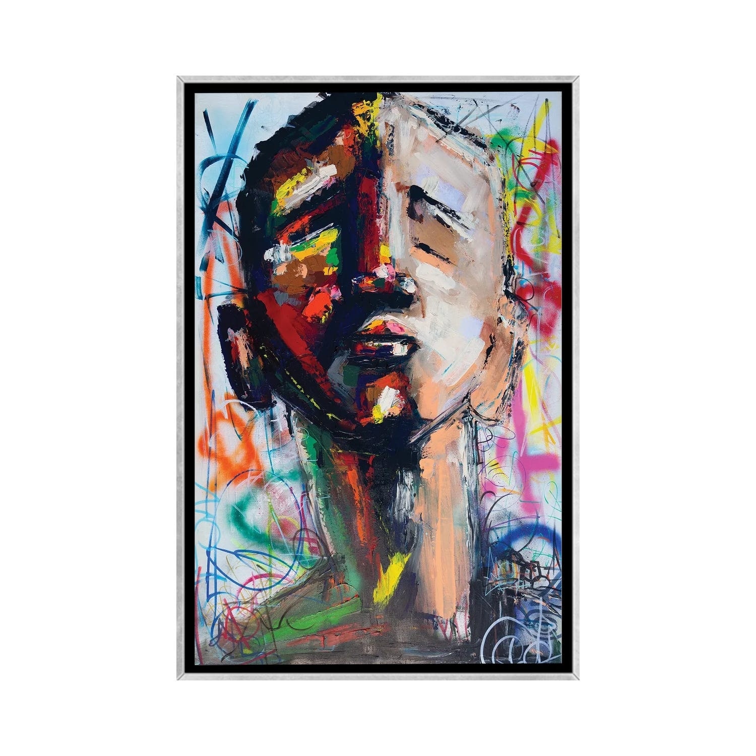 iCanvas "Run Where I Want" by Aaron Allen Framed