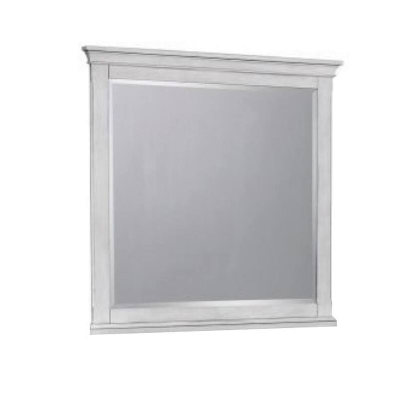 Country Dresser Mirror White