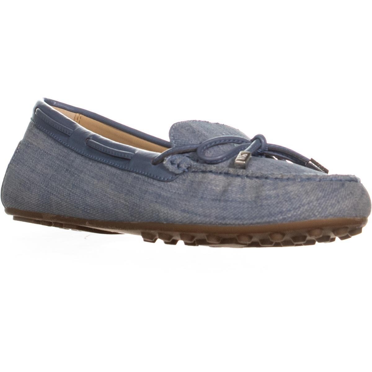 michael kors denim flats