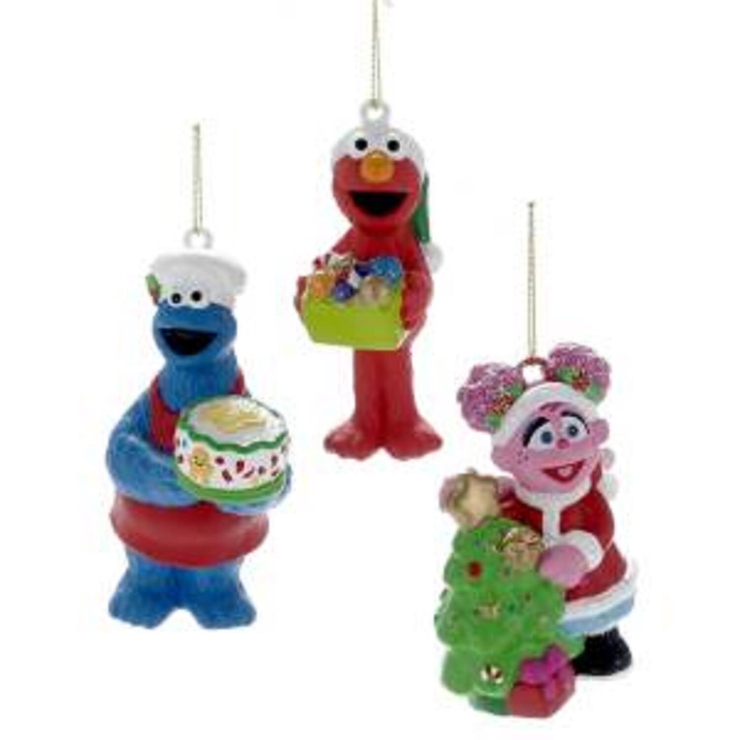 Shop Set Of 3 Sesame Street Cookie Monster Elmo And Abby