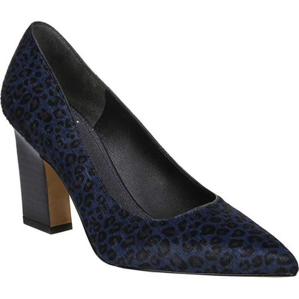 franco sarto navy blue pumps