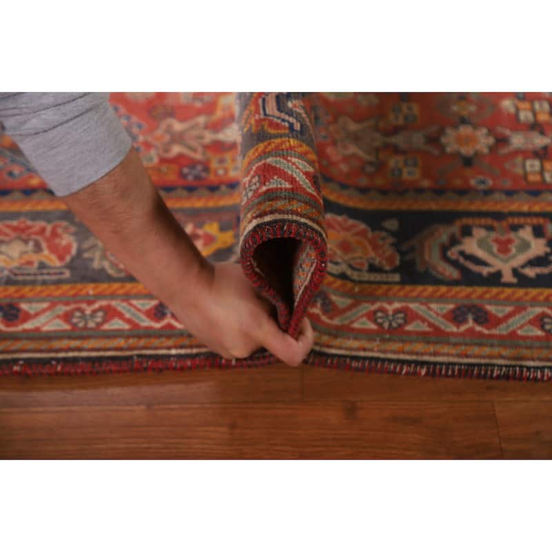 Vegetable Dye Shiraz Kashkoli Persian Antique Rug Handmade Wool Carpet - 3'5"x 5'0"