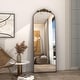 preview thumbnail 8 of 14, Arched Vintage Mirror Baroque Style Wall Bathroom Mirror