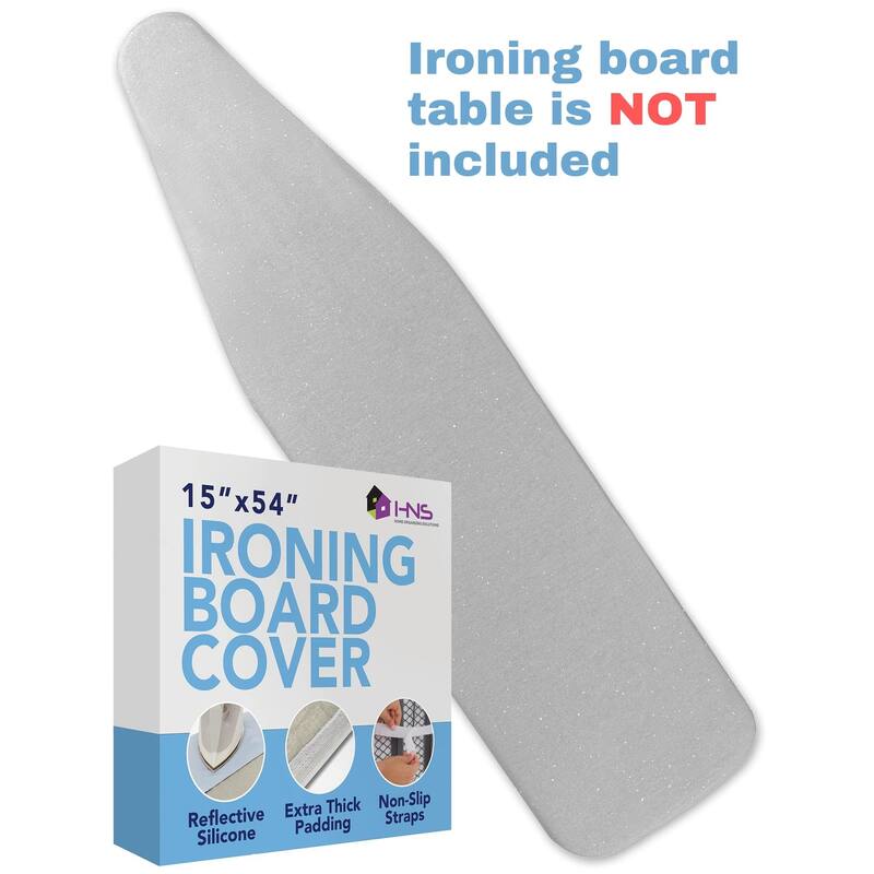HOLDN’ STORAGE Ironing Board Cover and Pad - Iron Board Cover with Padding