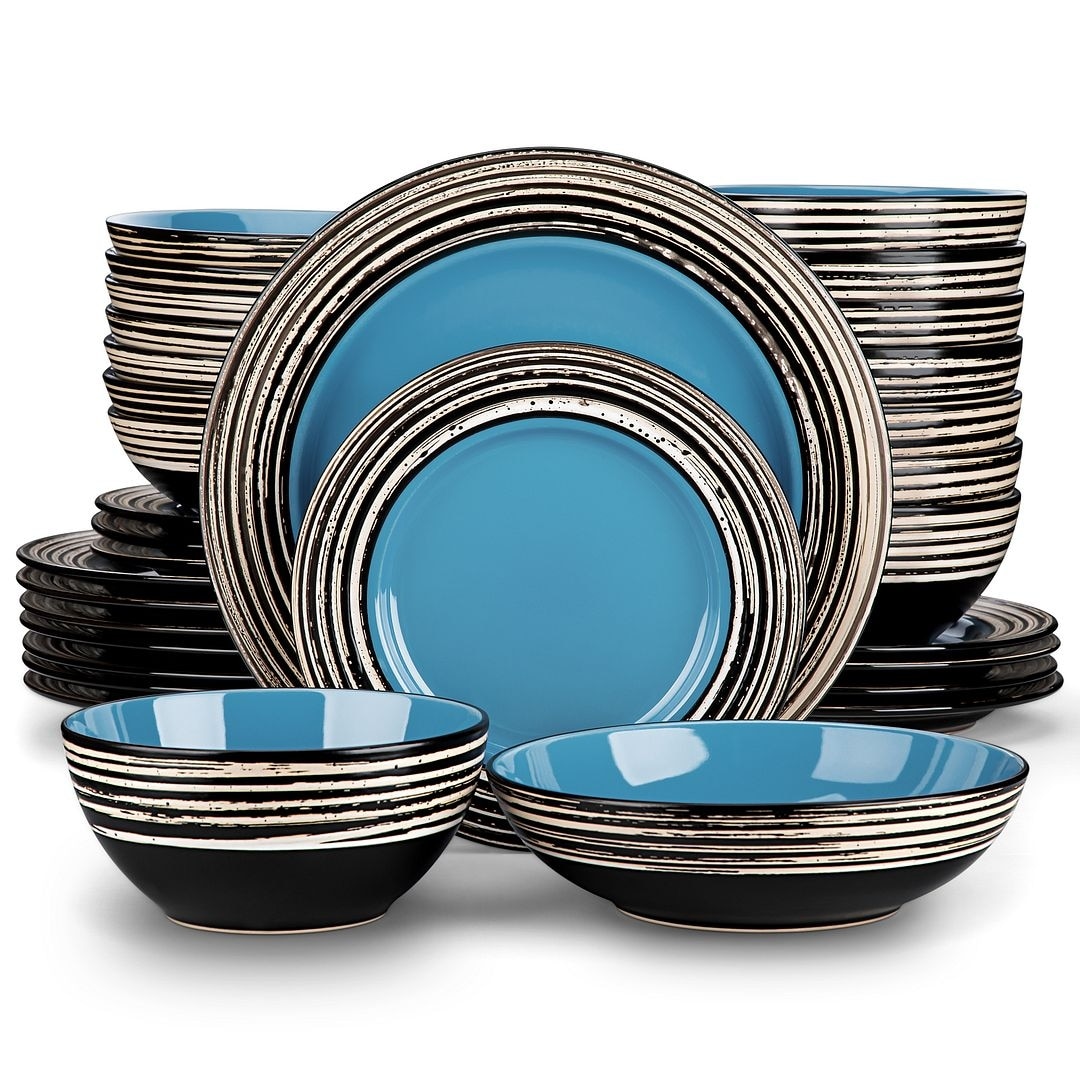 vancasso, Series Mandala, 16-Piece Porcelain Dinnerware Set